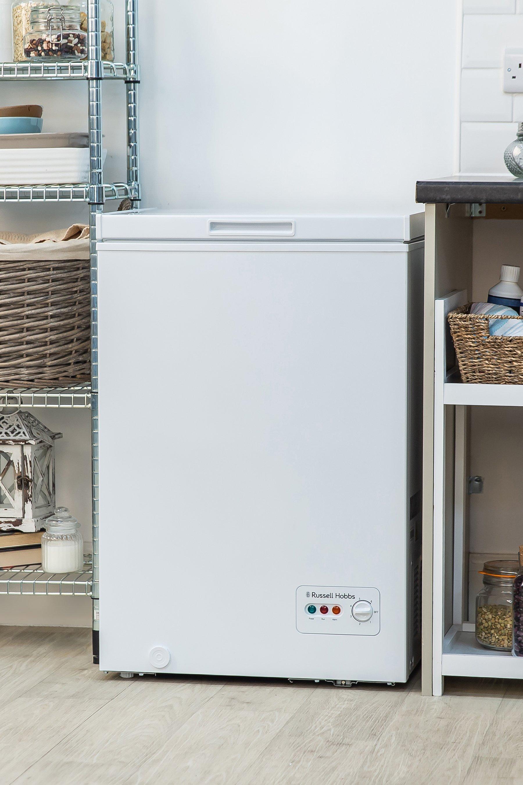 Russell Hobbs White 99 Litre Chest Freezer Russell Hobbs US