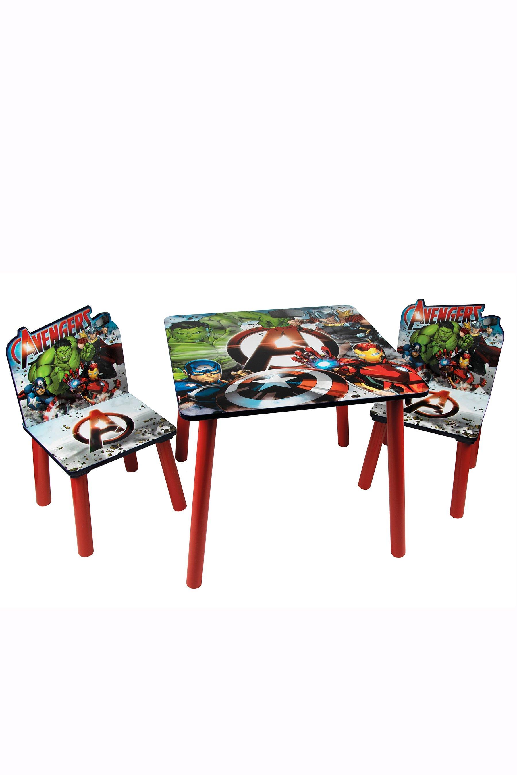 Avengers Wooden Table And Chair Set