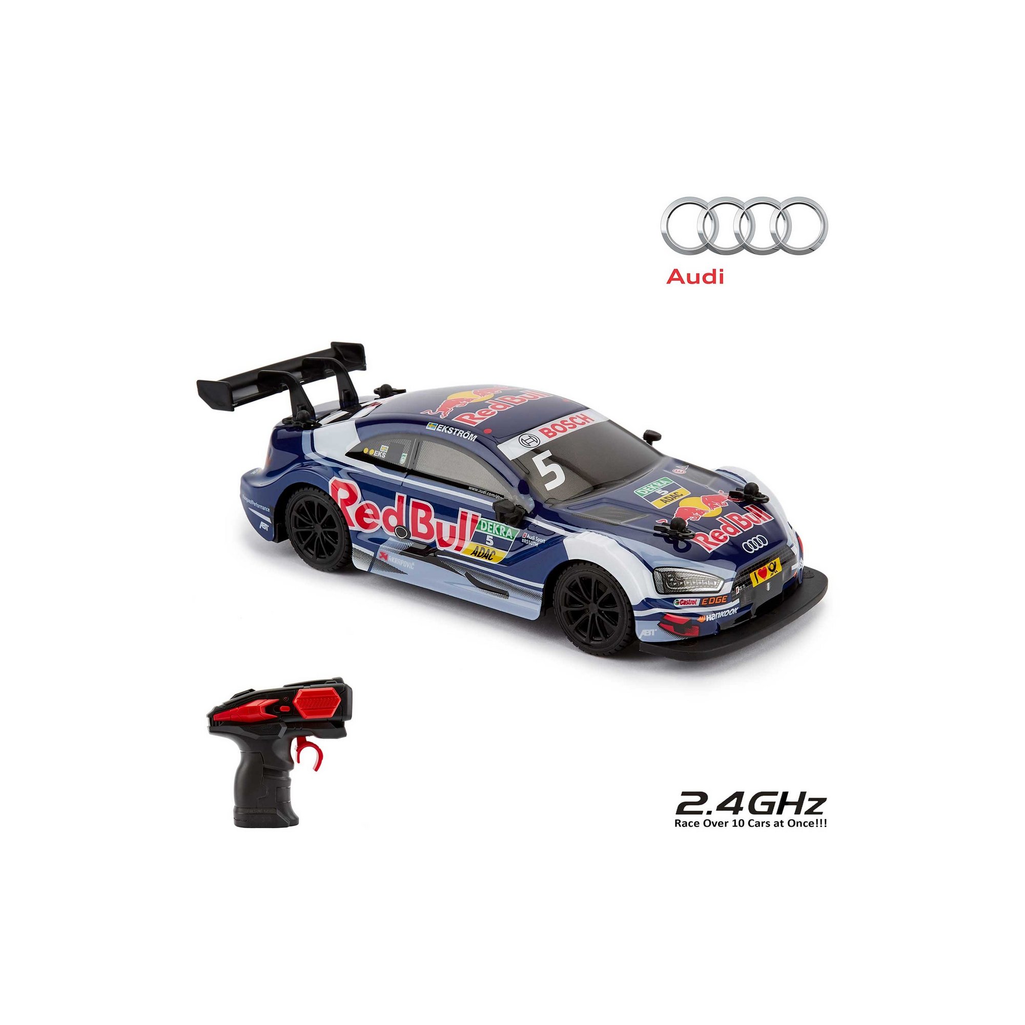 Image of 1:24 Scale Remote Control Audi RS 5 DTM Red Bull