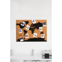 Image of Cork Board Map