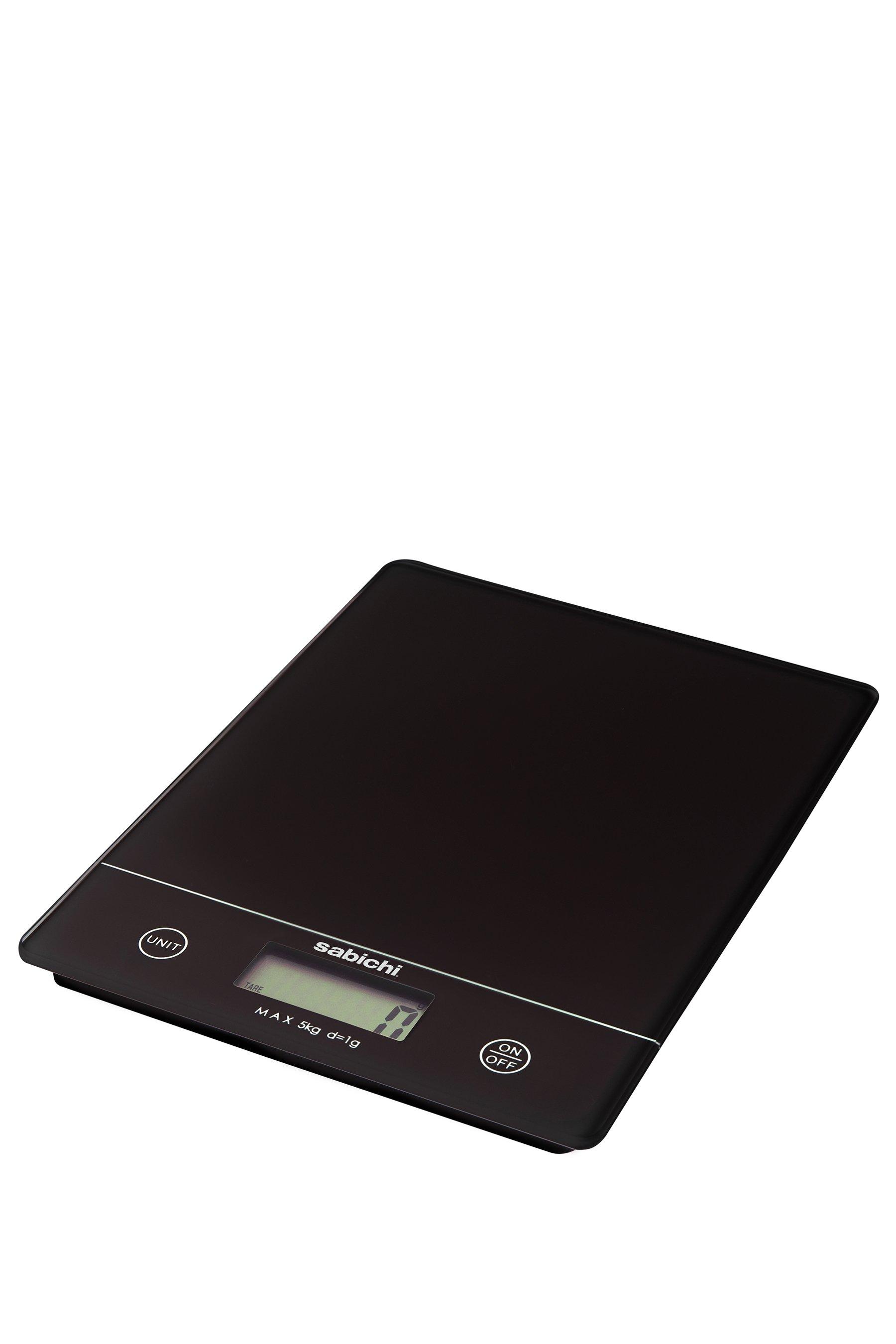sabichi digital kitchen scales - black