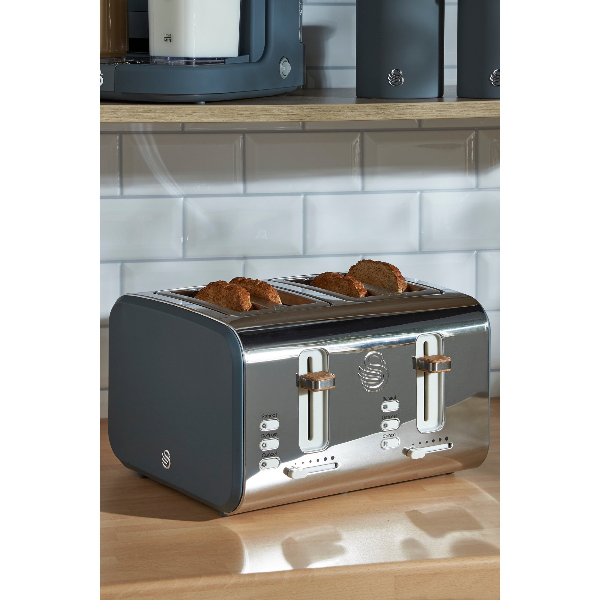 Swan Nordic Style 4-Slice Toaster