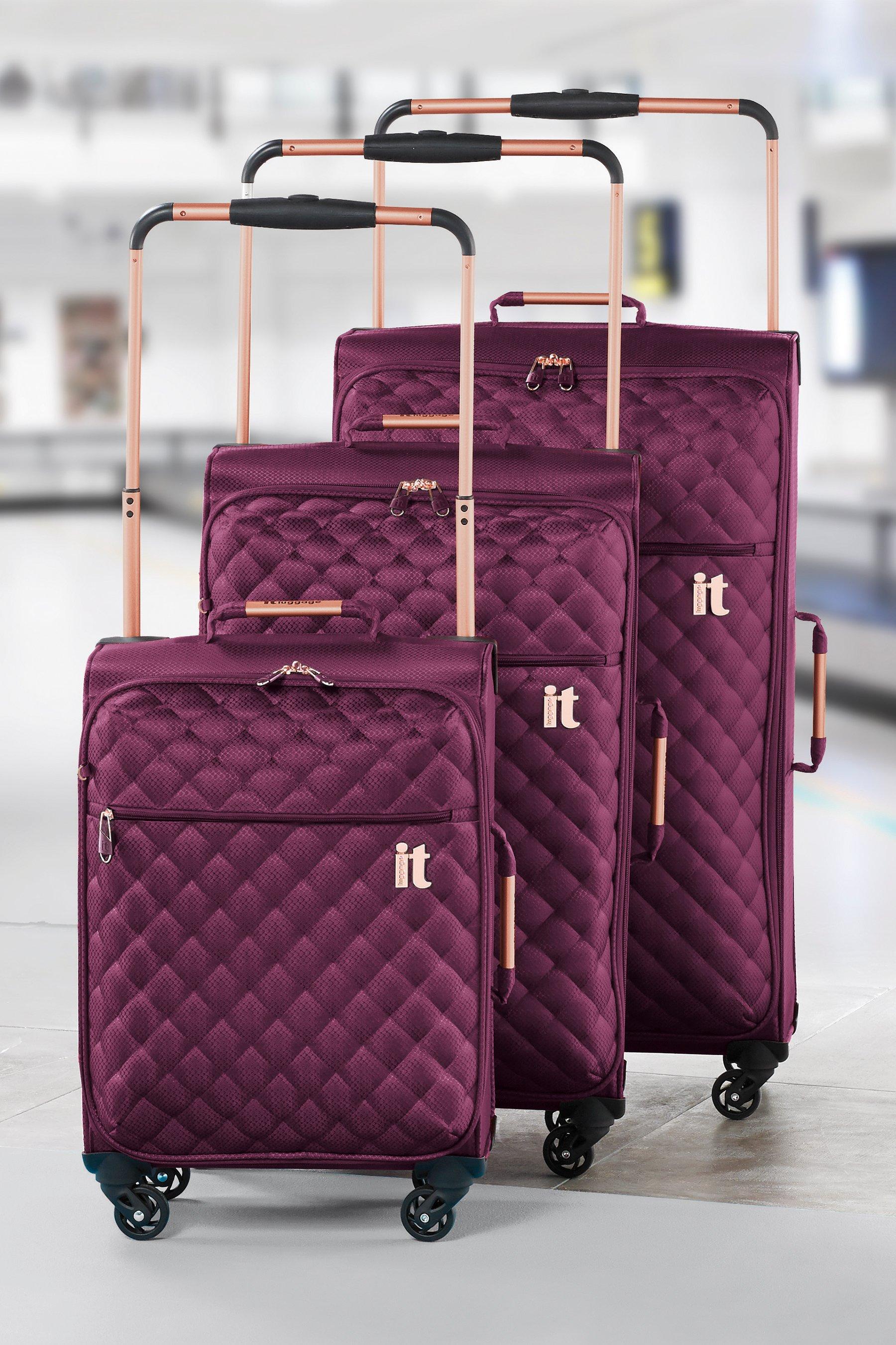 it quilted suitcase