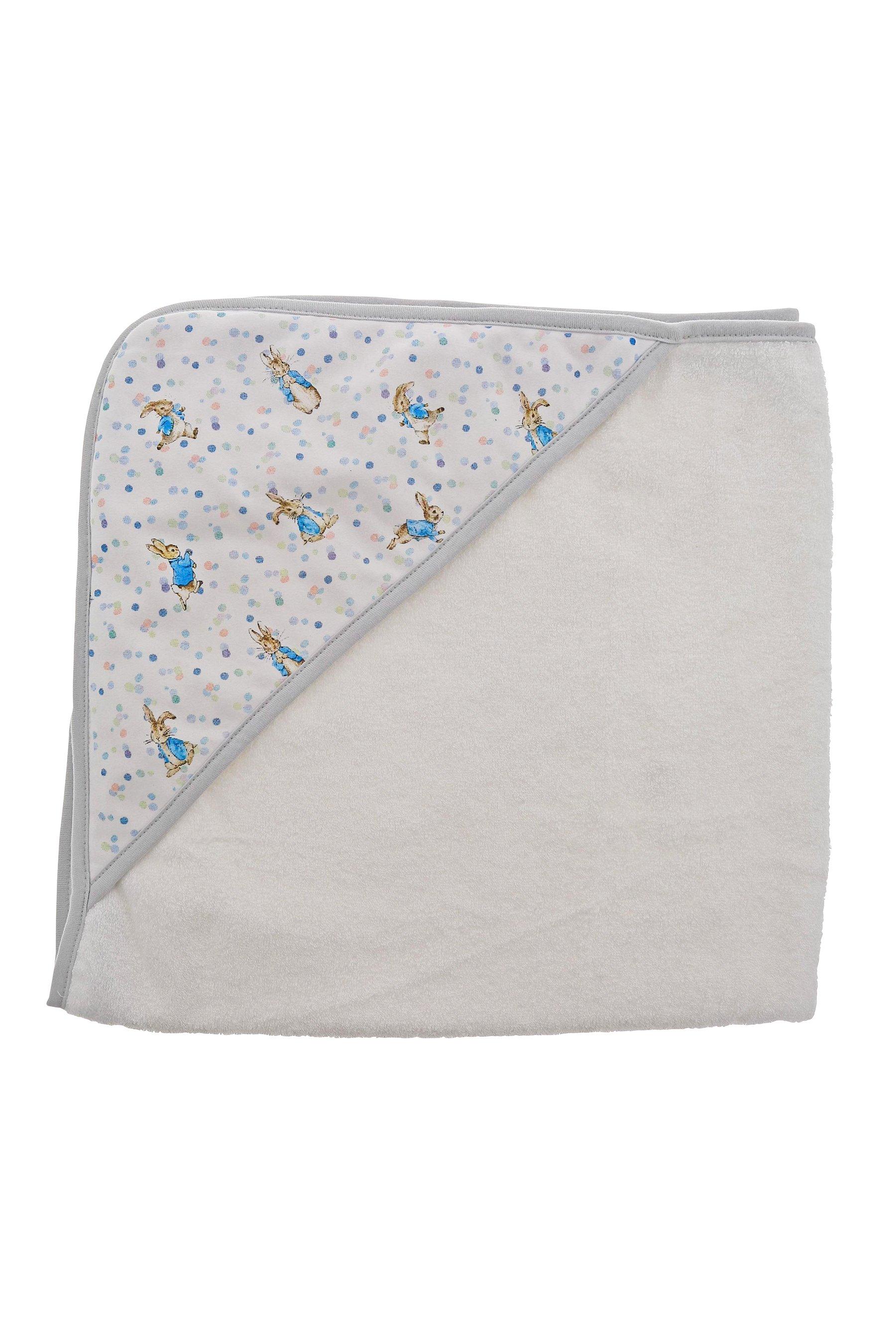 peter rabbit hooded towel