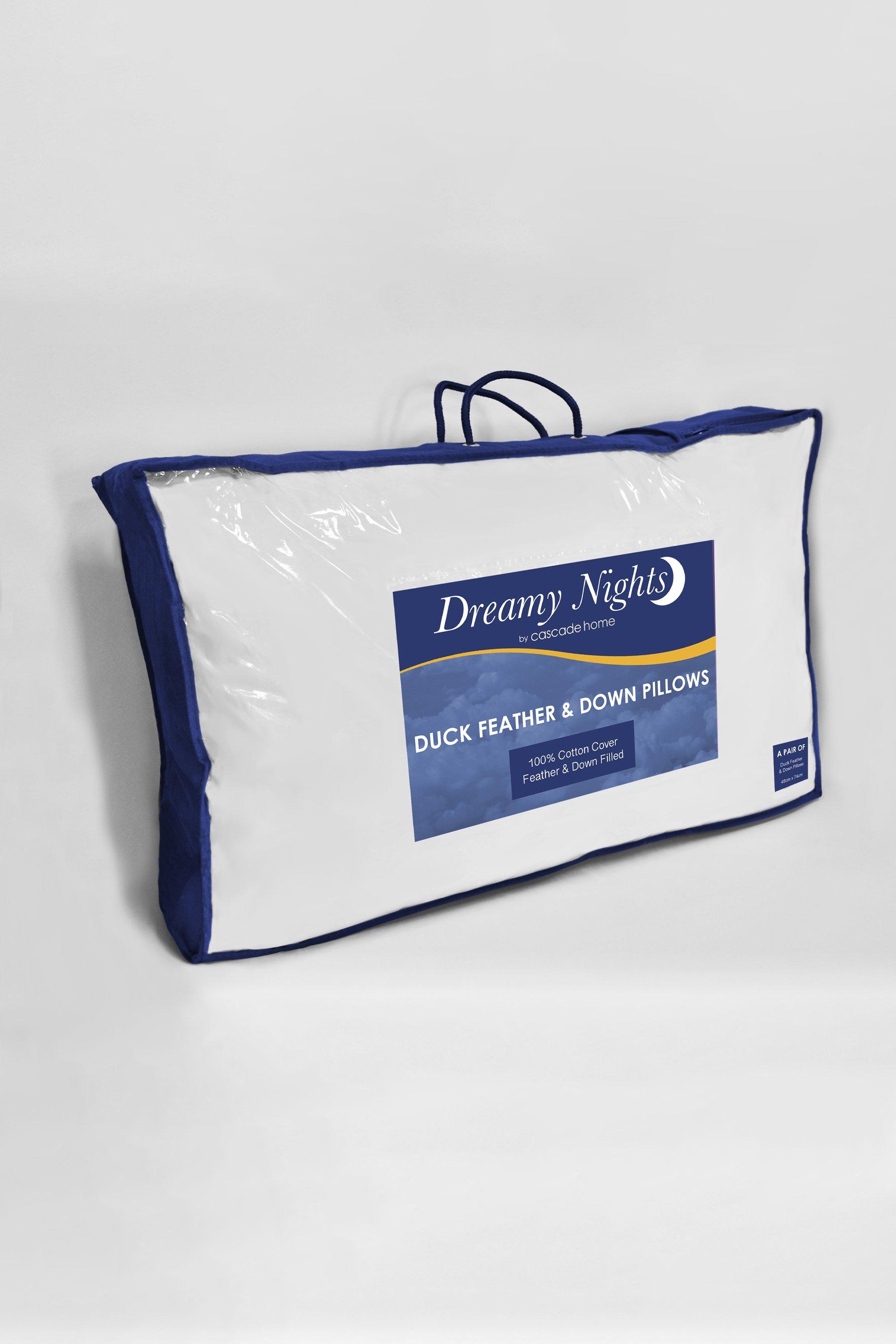 Natural Duck Feather and Down Pillows pillows for dreamy nights | Livingetc