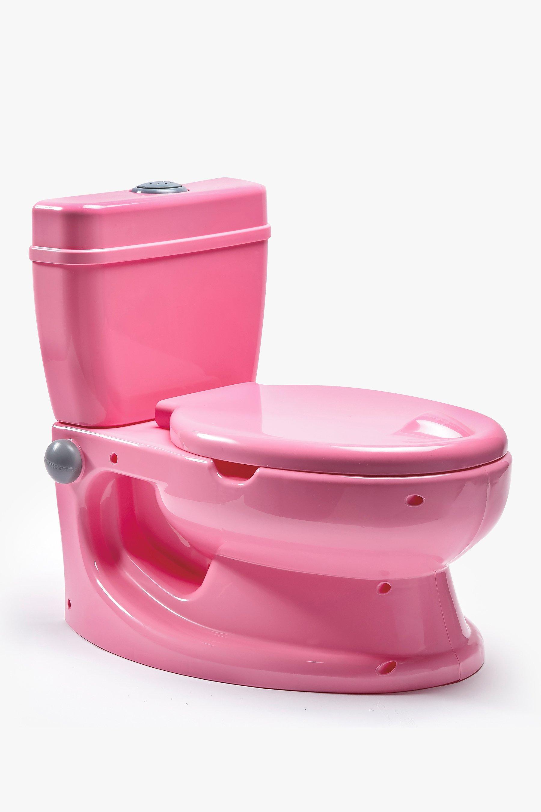 pink toilet potty