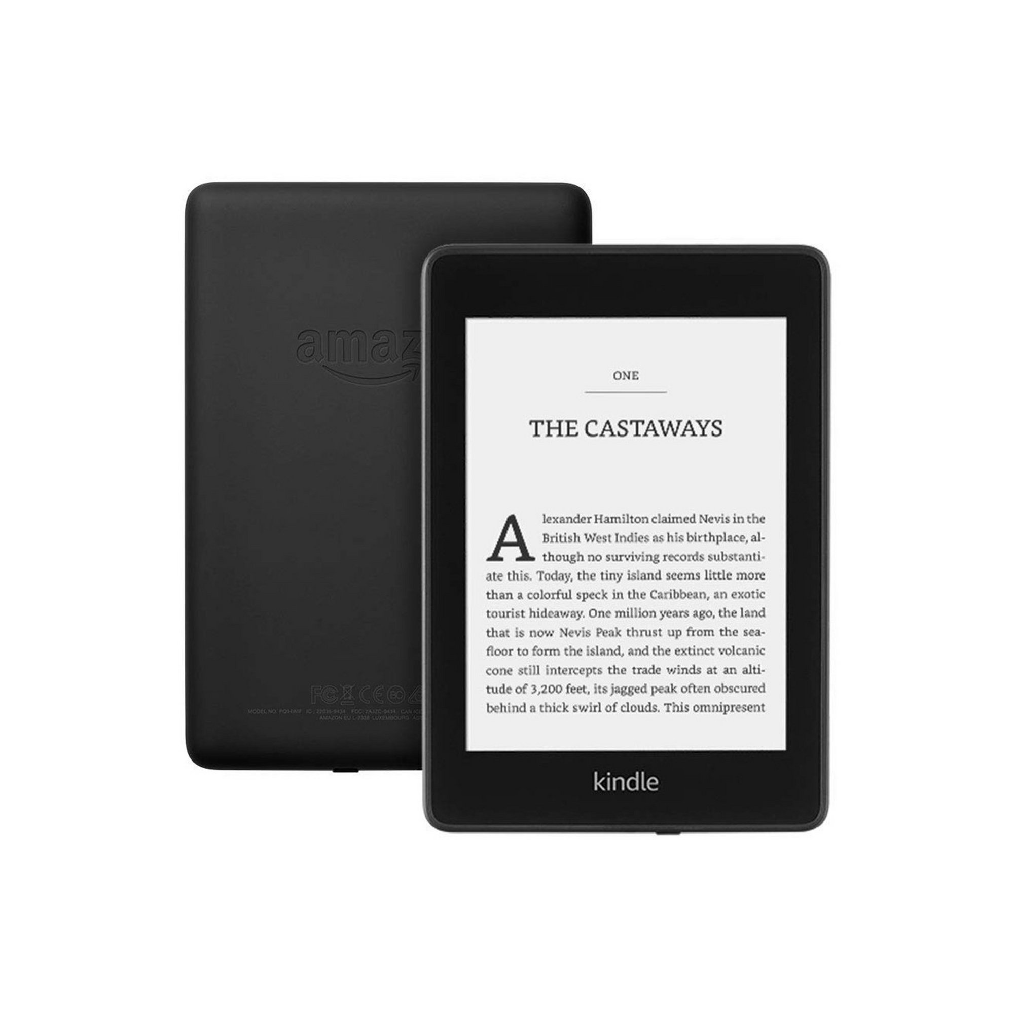 Amazon Kindle Paperwhite 8GB E-Reader 2018 - Black Case Bundle