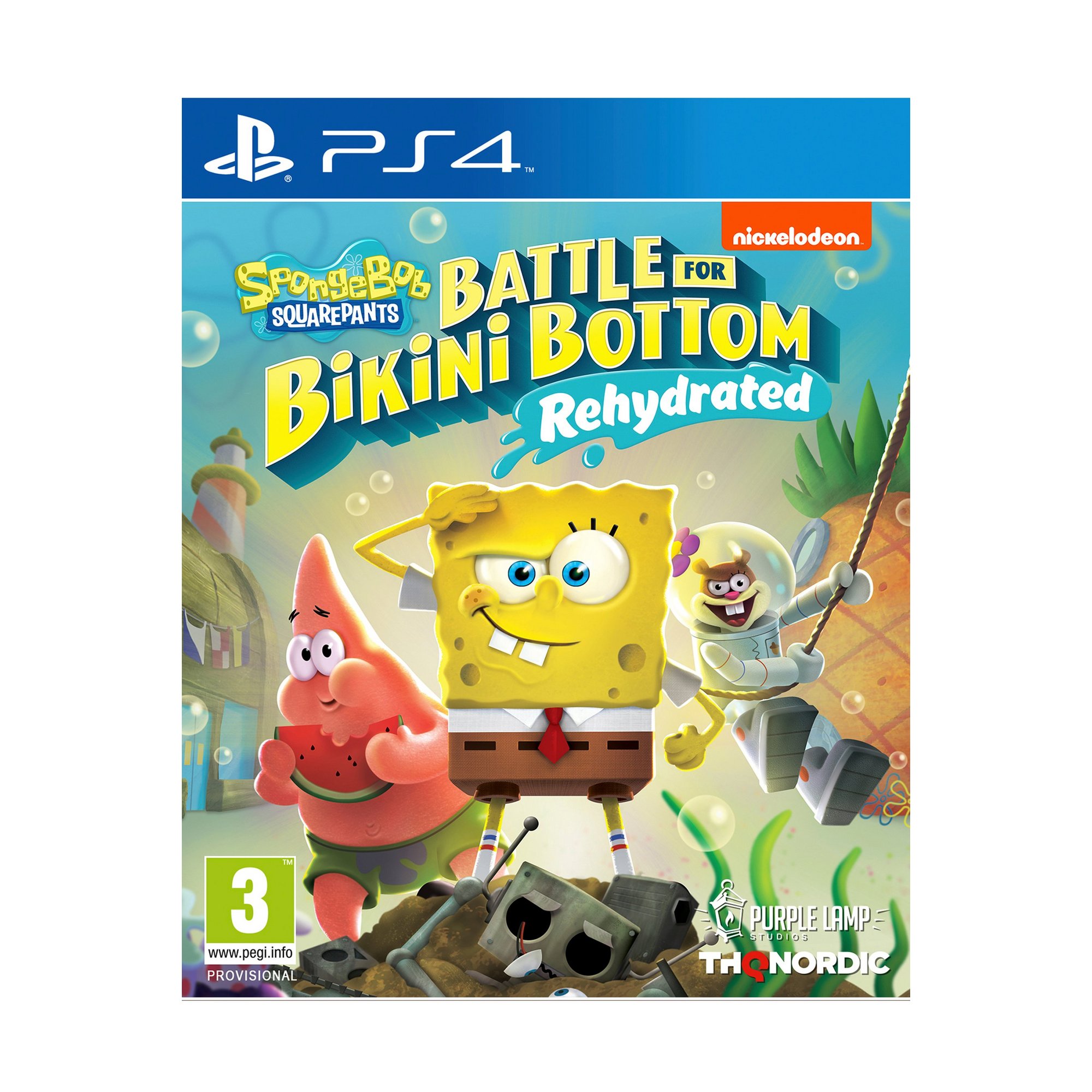 Sony PS4: Spongebob Squarepants Battle For Bikini Bottom Rehydrated