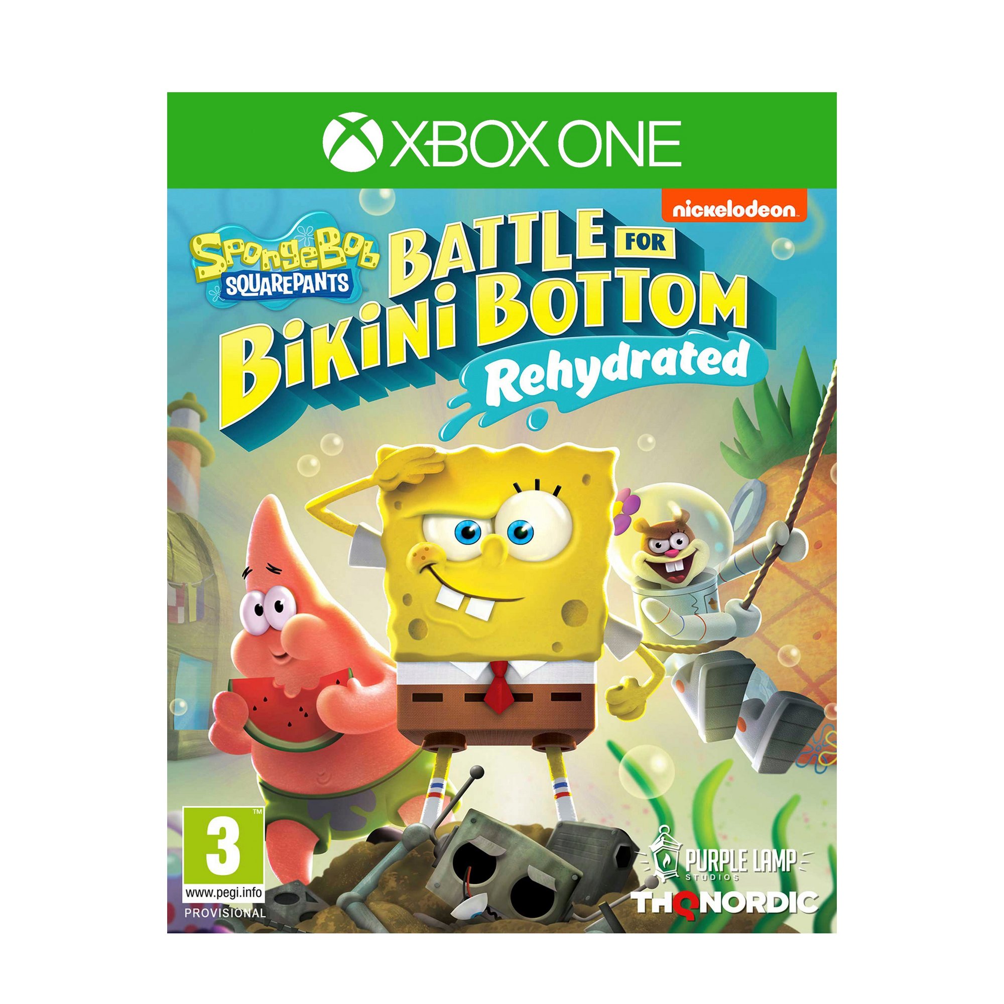 Microsoft Xbox One: Spongebob Squarepants Battle For Bikini Bottom Rehydrated