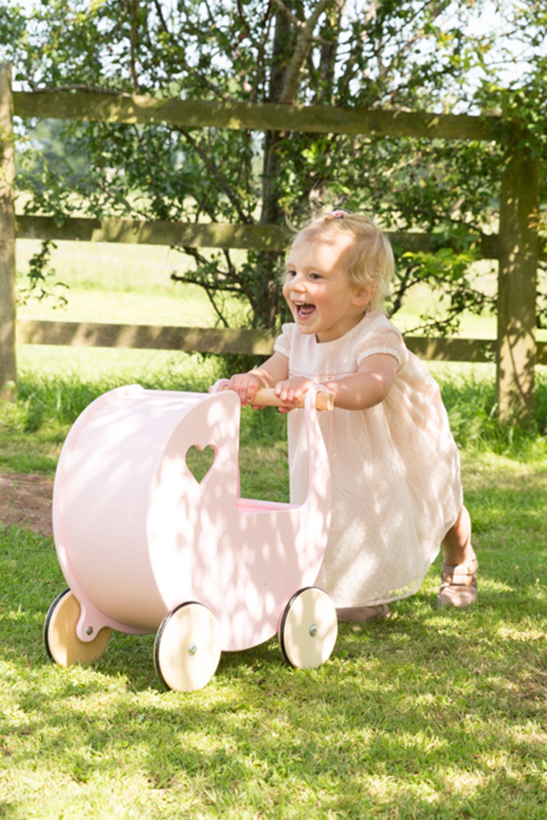 moover pink pram