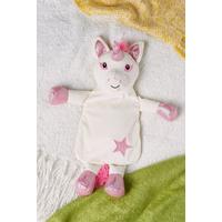 Novelty Hot Water Bottle Unicorn Pink