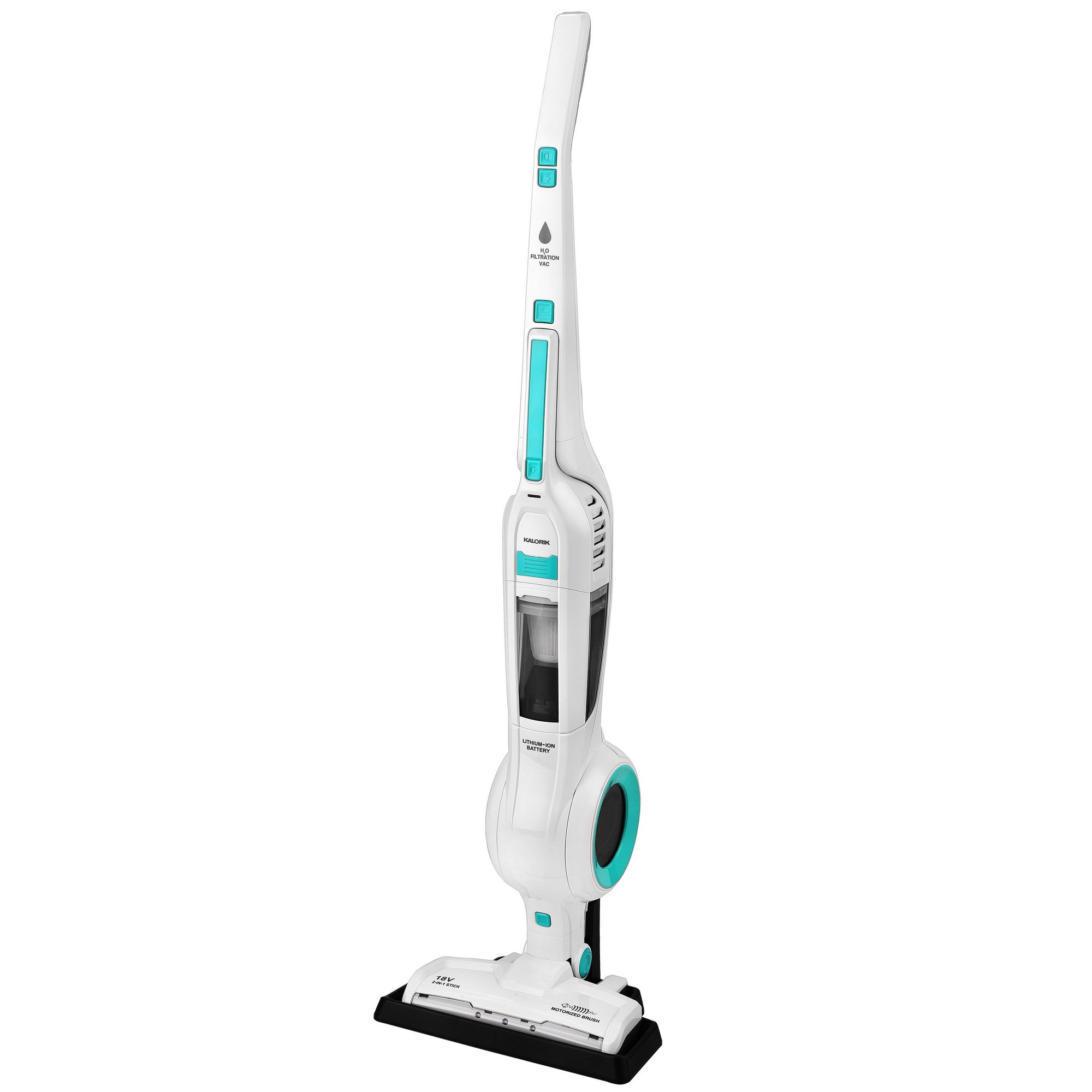 Kalorik Anti-allergen Water Filtration System 2in1 Rechargeable Stick Vacuum Cleaner