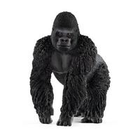 Image of Schleich Wild Life Male Gorilla Toy Figure