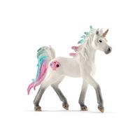 Image of Schleich Bayala Sea Unicorn Foal Toy Figure