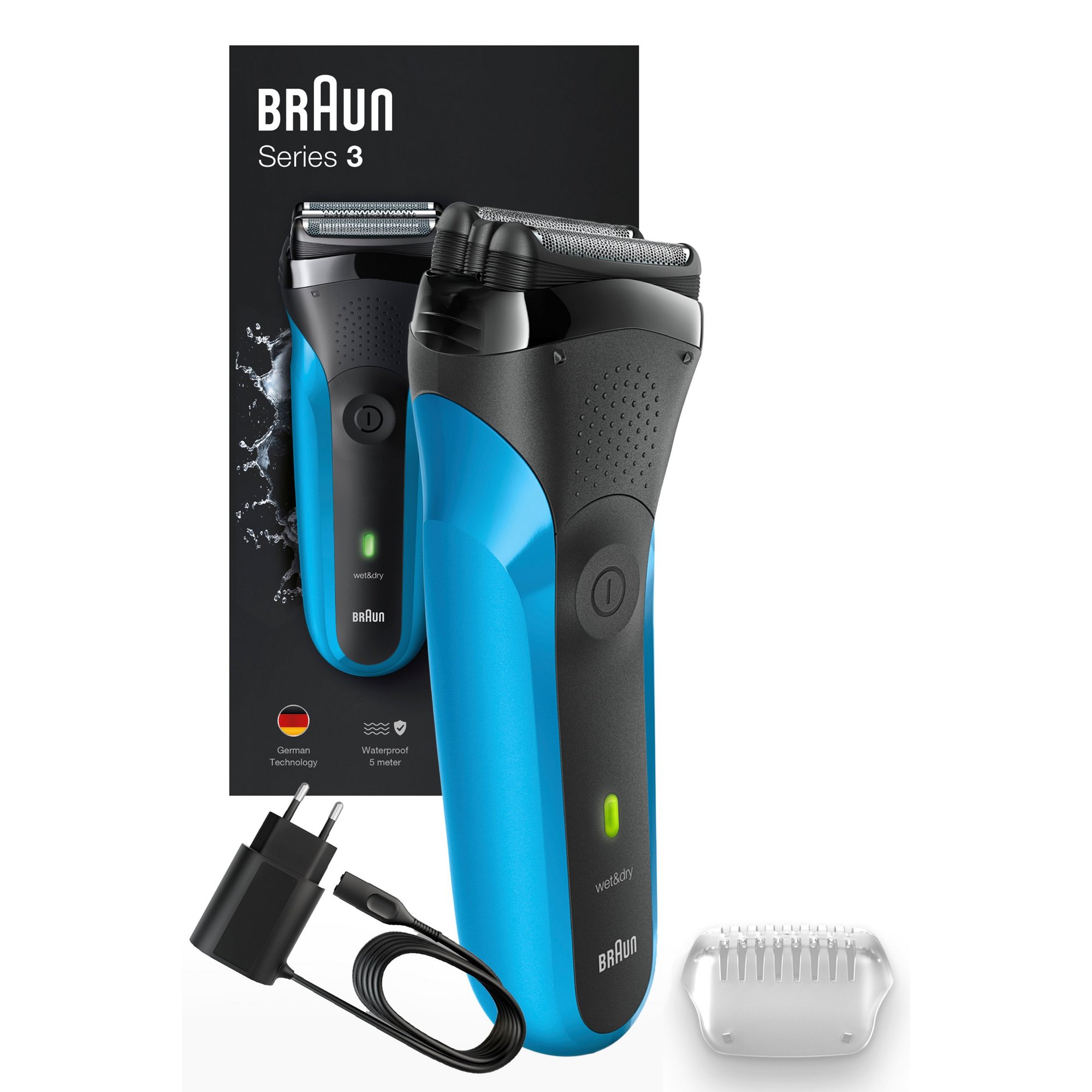 Braun 3 Series Cordless Wet and Dry Shaver