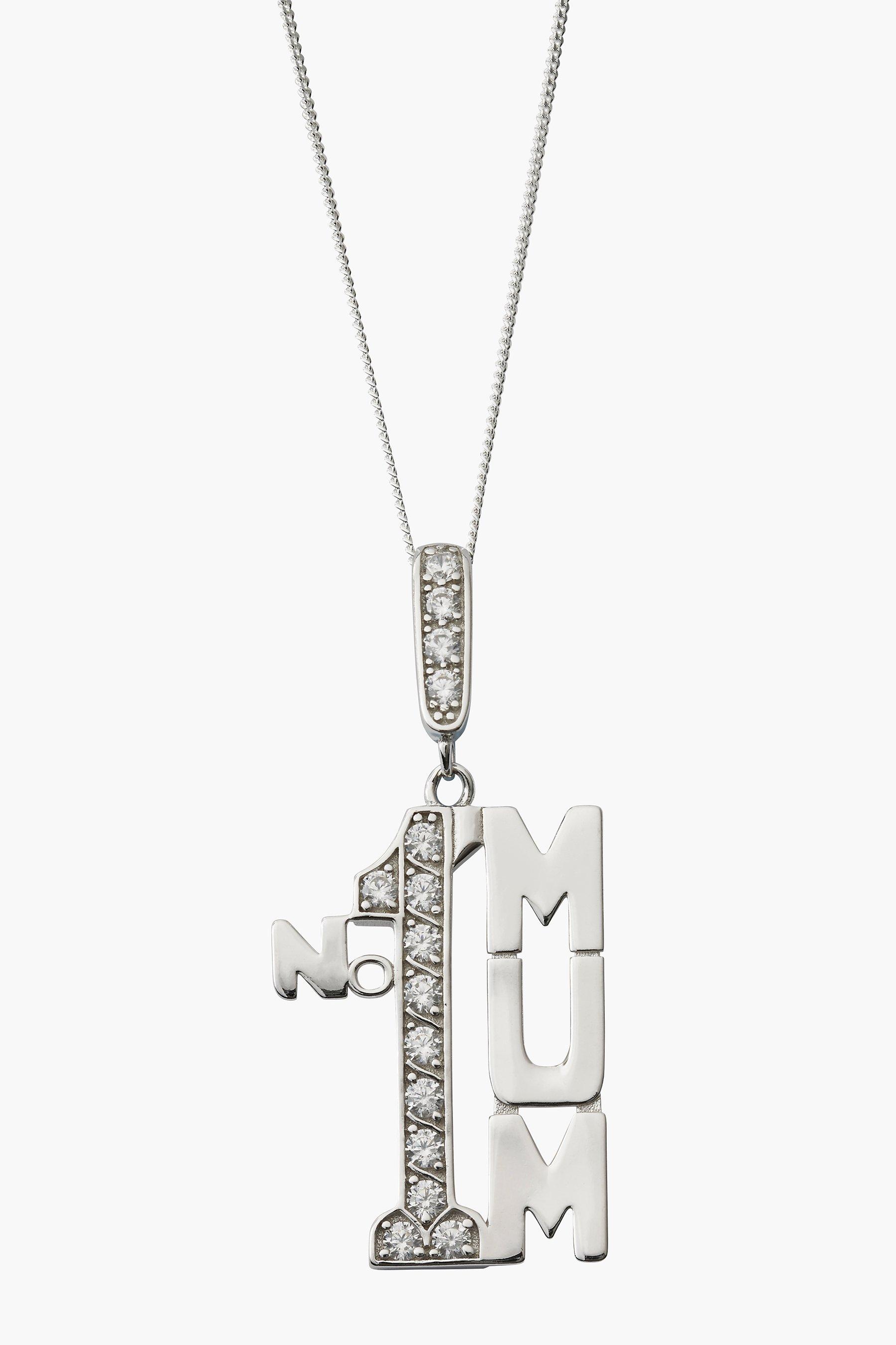 no 1 mum necklace