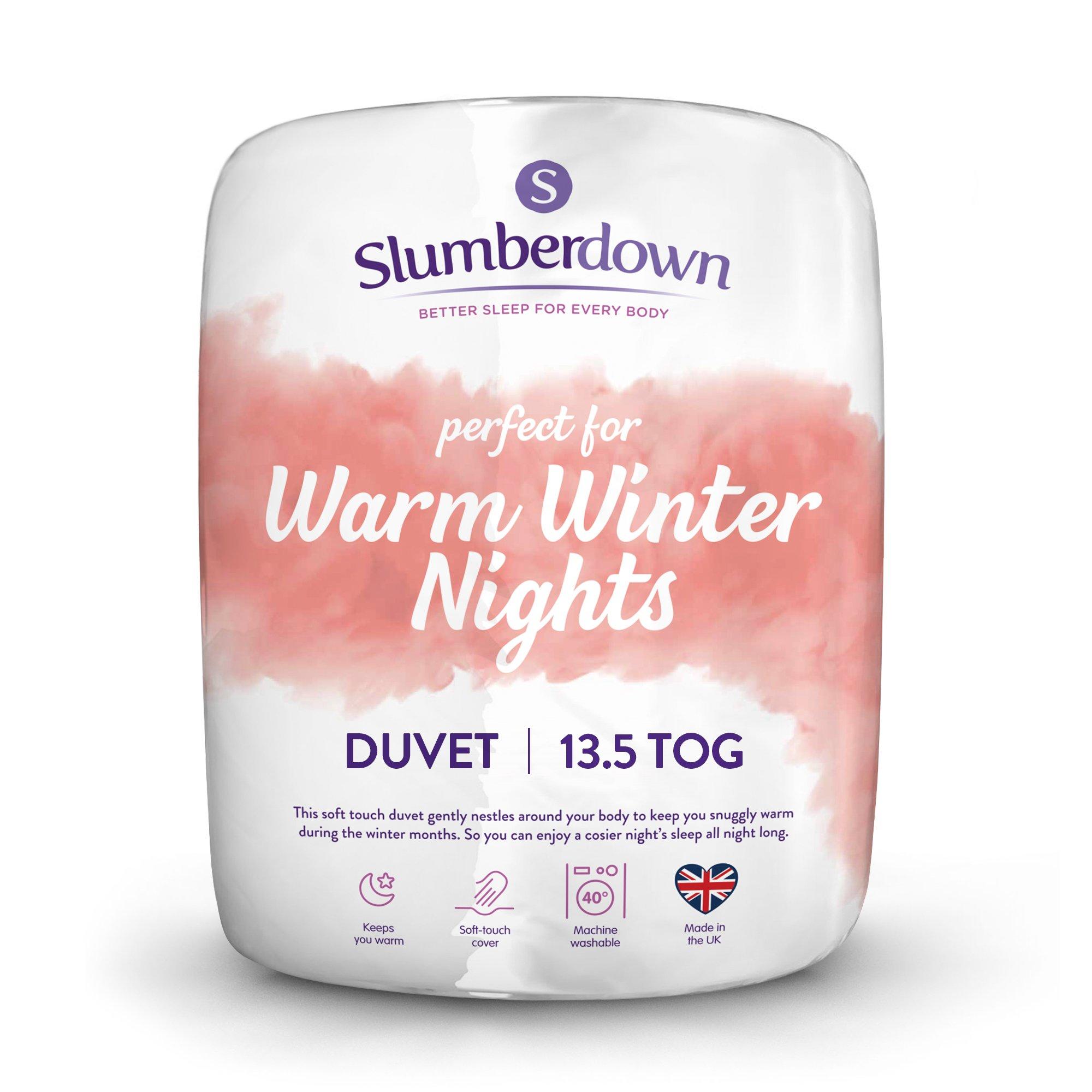 Slumberdown Warm Winter Nights Duvet King Size 13.5 Tog Winter Warm