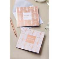 Image of Pack of 10 Art Deco Christmas Cards