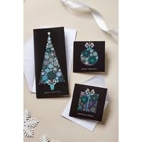Image of Pack of 18 Christmas Icon Trio Christmas Cards