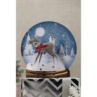 Image of Pack of 6 3D Cute Deer Scene Christmas Cards