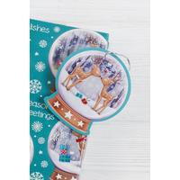 Image of Pack of 10 Snow Globe Gift Tags