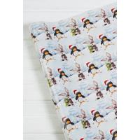 Image of 24m Fuzzy Friends Christmas Wrapping Paper