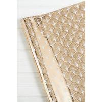 Image of 6m Rose Gold Art Deco Foil Wrapping Paper