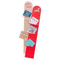 Image of Pack of 2 Festive Reindeer Christmas Card Holders