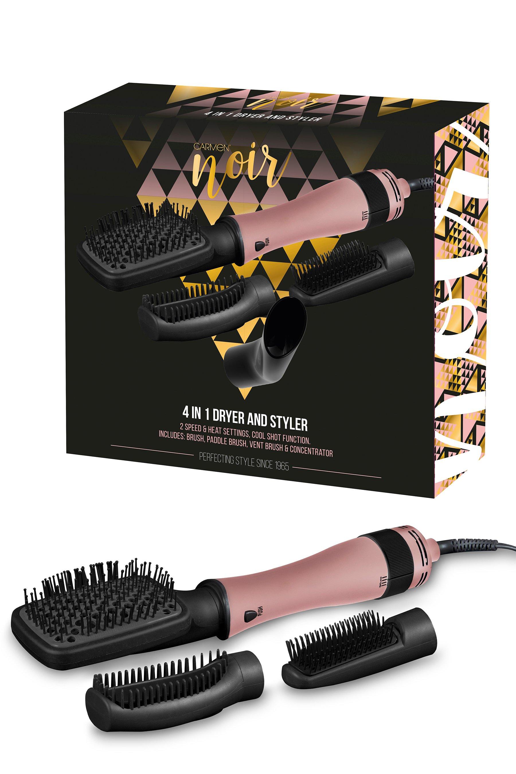 carmen hot air styling brush