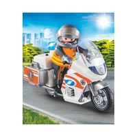 Image of Playmobil City Life Emergency Motorbike