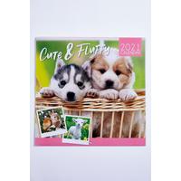 Image of Cute and Fluffy Calendar 2021