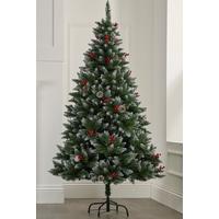 Image of Pinecone and Berry Christmas Tree