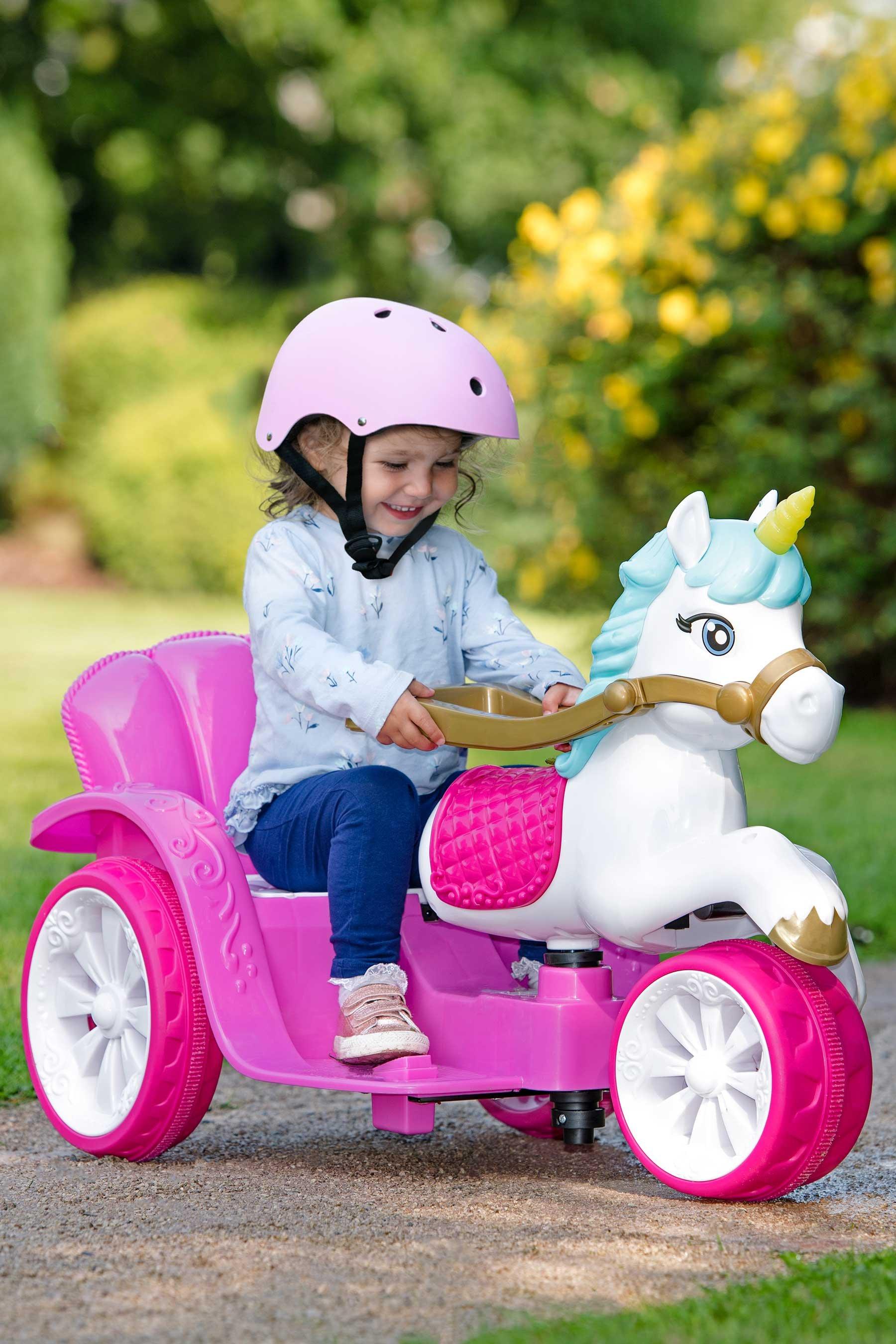 unicorn and carriage toy