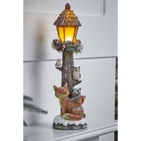 Image of LED Woodland Lamp Post Decoration