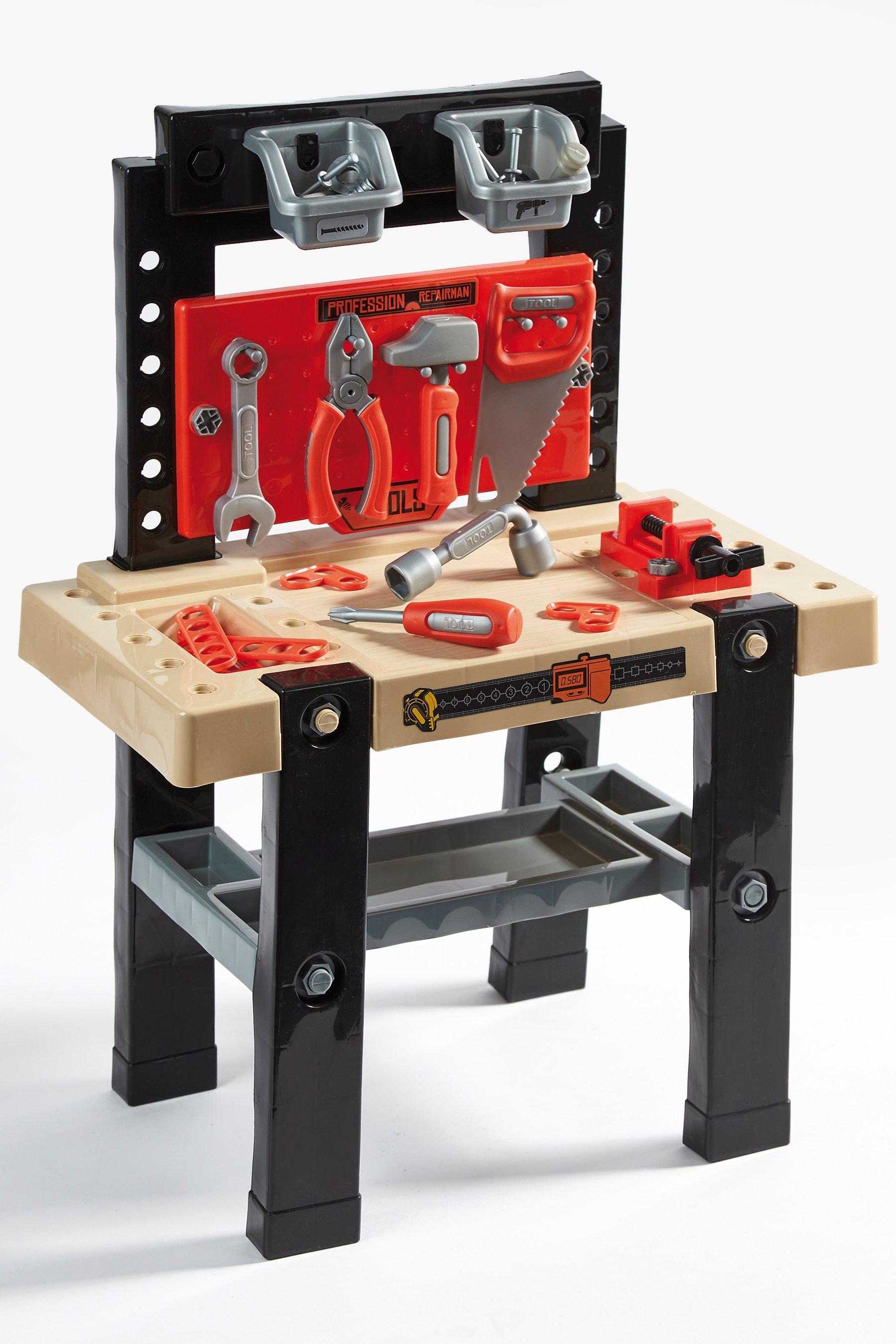 personalised wooden tool bench