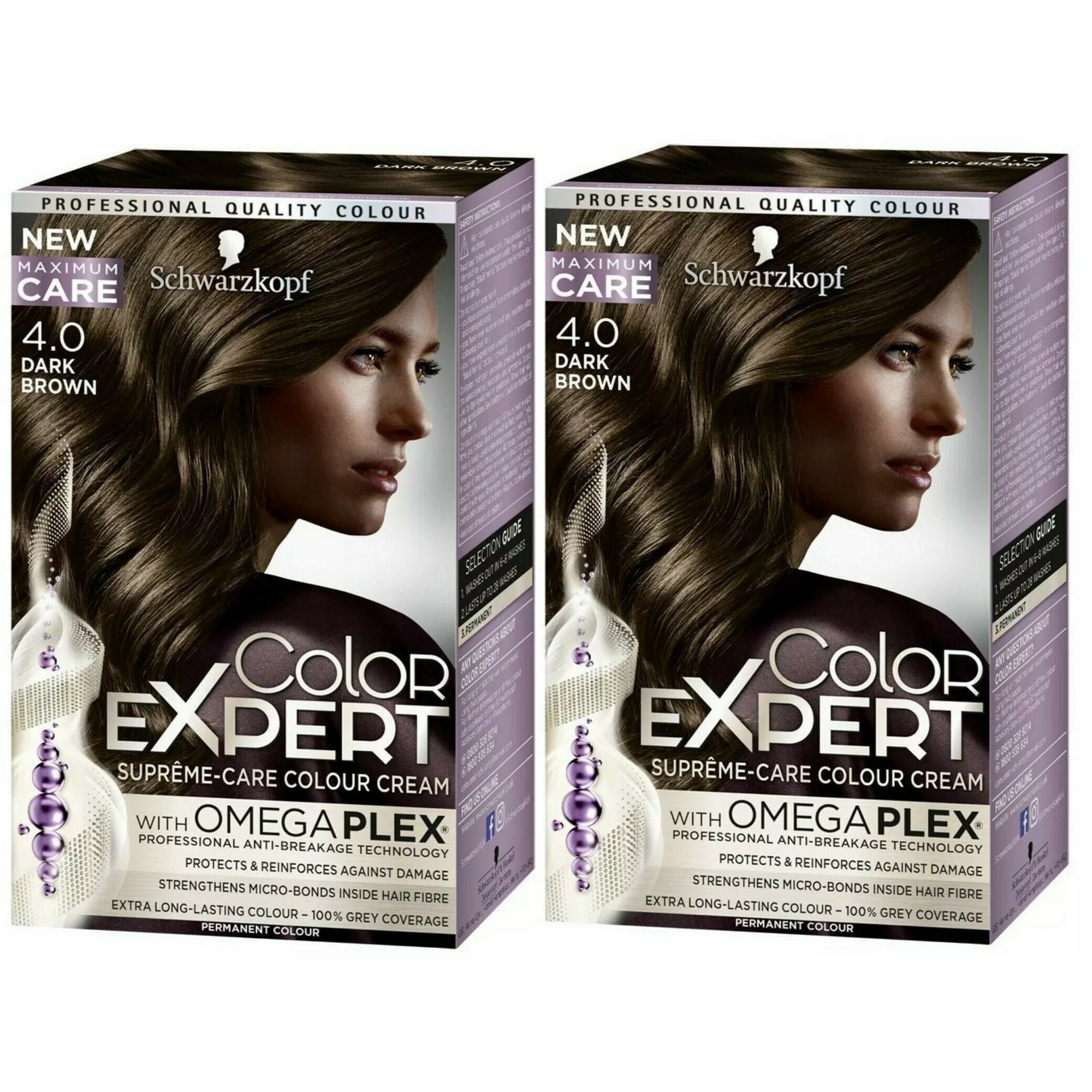 Schwarzkopf Colour Expert Hair Dye In Medium Caramel Blonde Duo Pack |  Schwarzkopf | CH