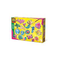 Image of SES Creative Childrens Ocean Figures Casting and Painting Set