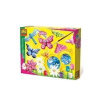 Image of SES Creative Childrens Butterfly Glitter Casting and Painting Set