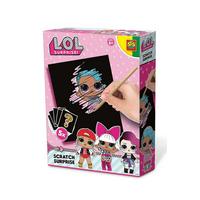 Image of L.O.L Surprise Childrens Scratch Surprise Collectible Card Game Set