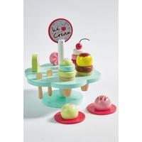 Image of Wooden Ice Cream Stack
