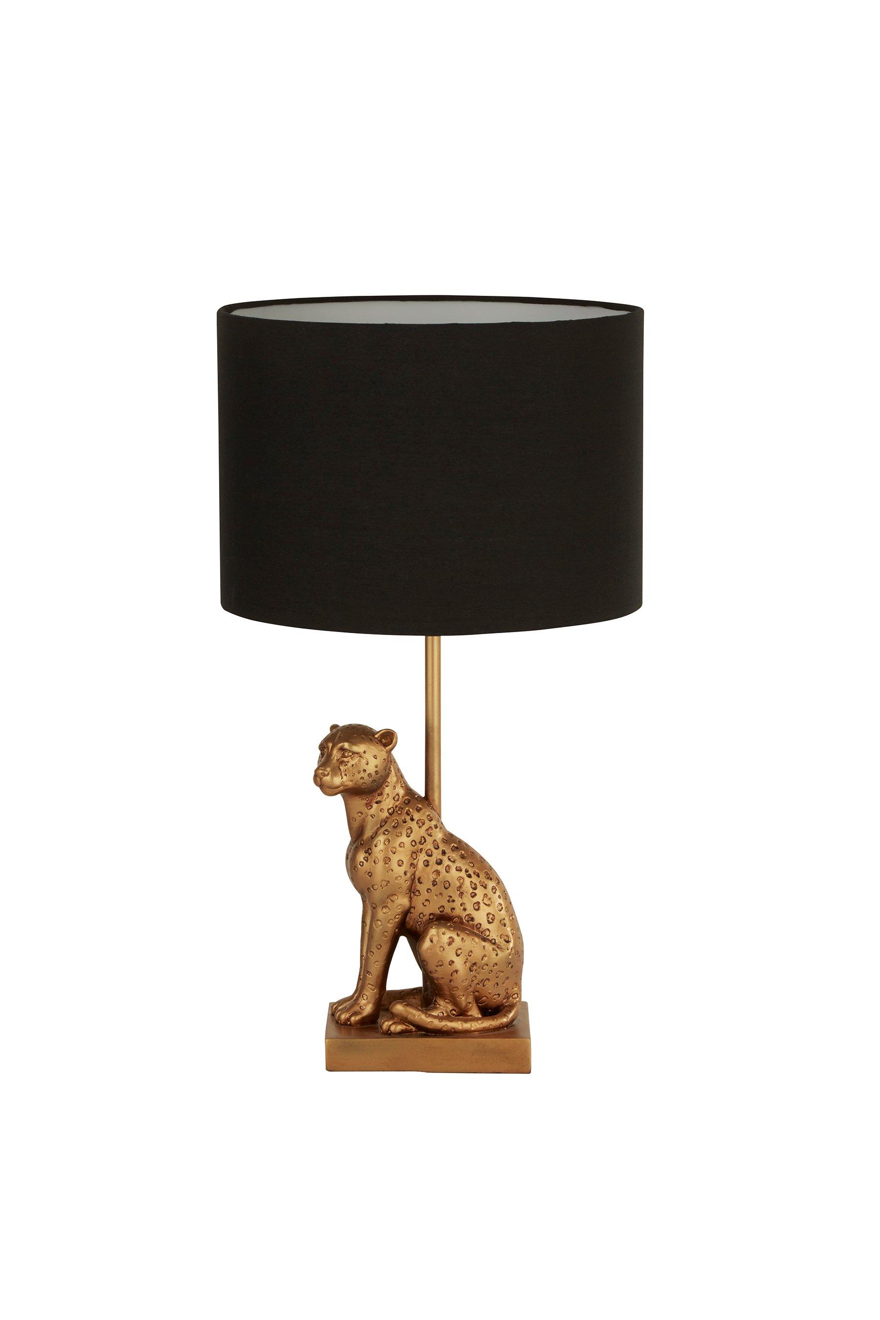 leopard table lamp