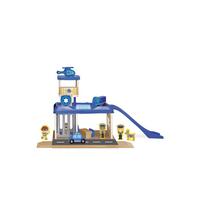 Image of Wooden Police Station Playset