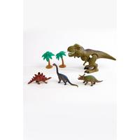 Image of Dinosaur Playset with Wind Up T-Rex