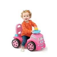 Image of Molto Pink Walker Ride On With 10 Blocks
