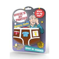 Image of Wheres My Pants Memory Game