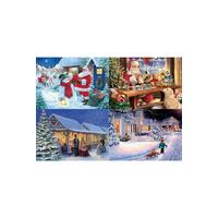 Image of Christmas Quartet Jigsaw Puzzle Set