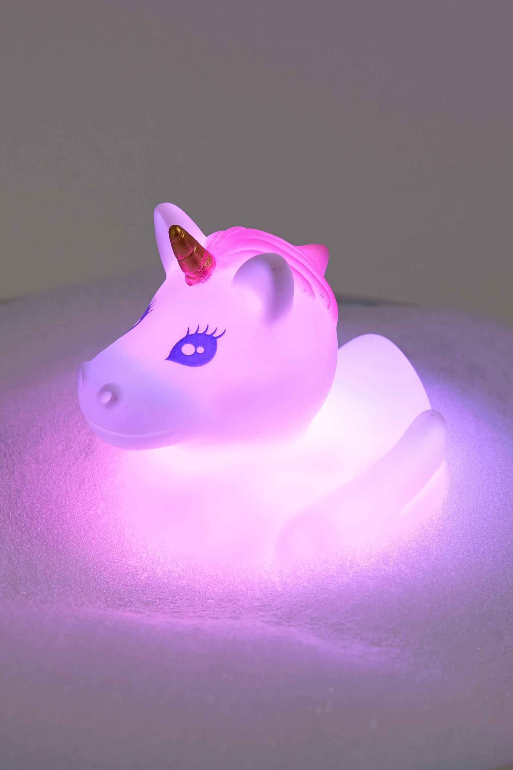 unicorn bath duck color changing