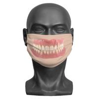 Image of Adult False Teeth Print Face Mask