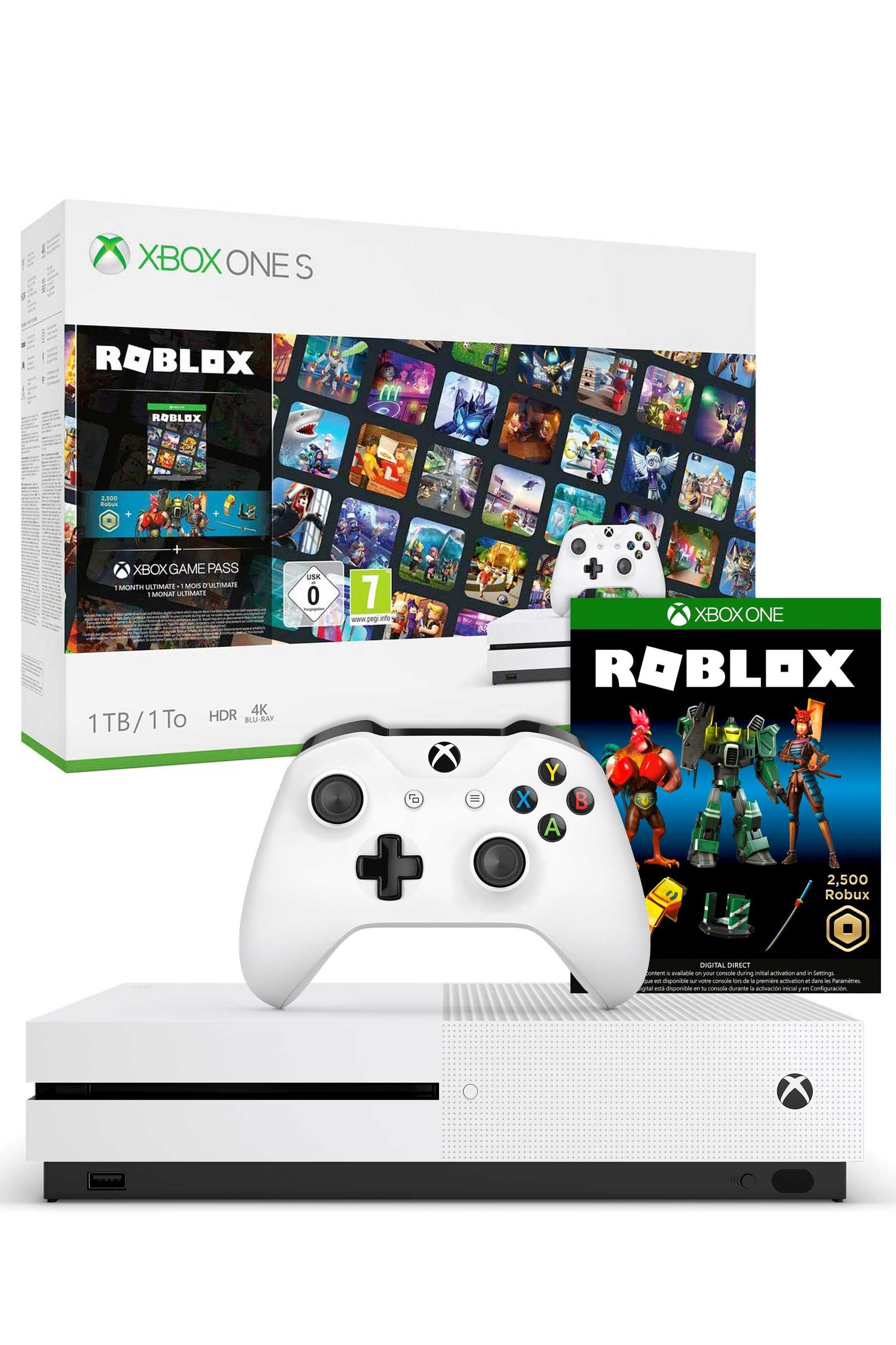 Xbox One S 1tb Console With Roblox Studio - roblox xbox one clothing