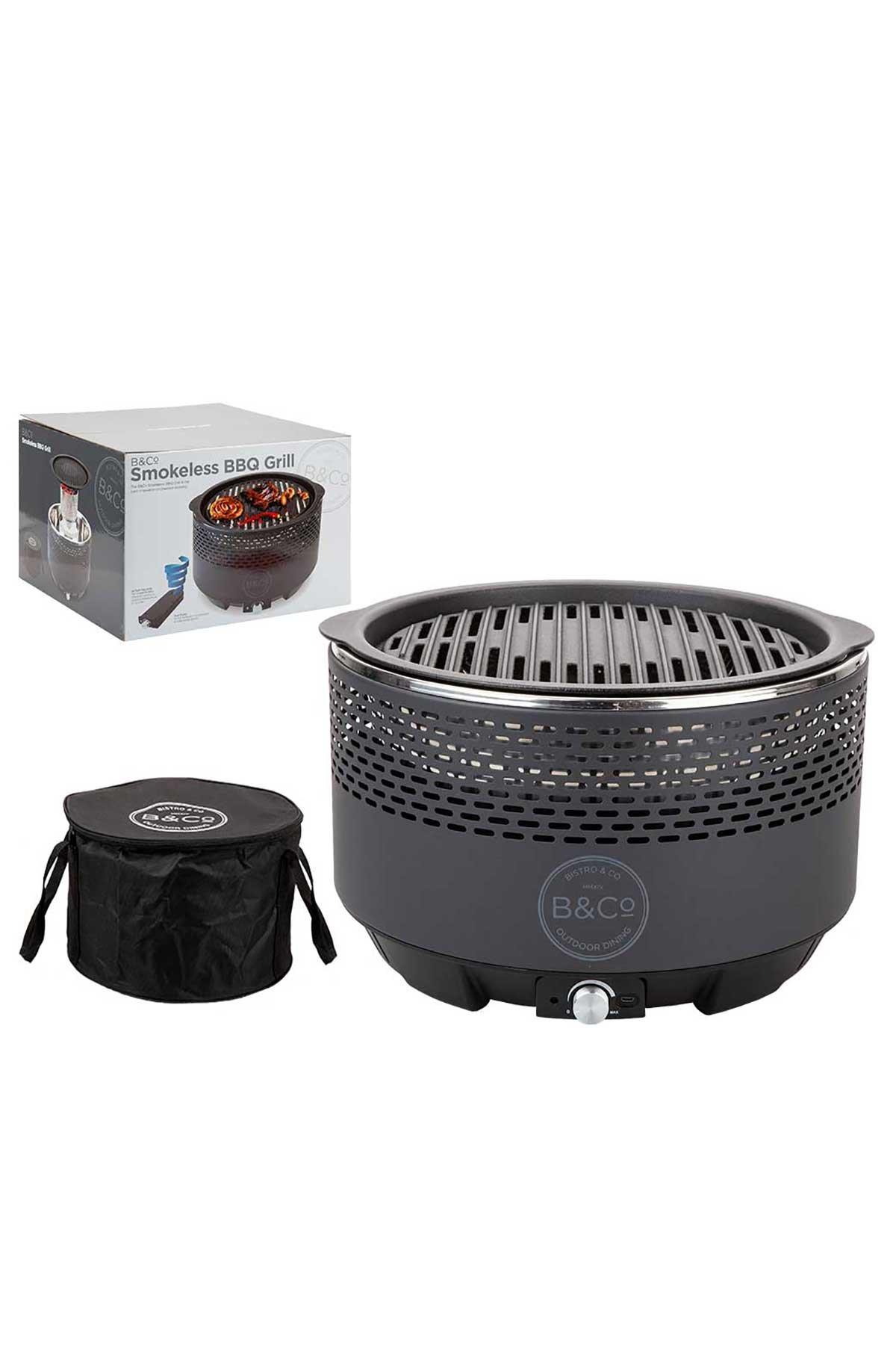 B&Co Al Fresco Smokeless BBQ Grill